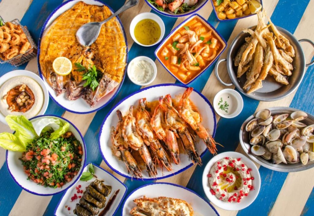 الصورة المصغرة: أفضل خيارات المأكولات البحرية الصحية في دبي - صالة الصياد