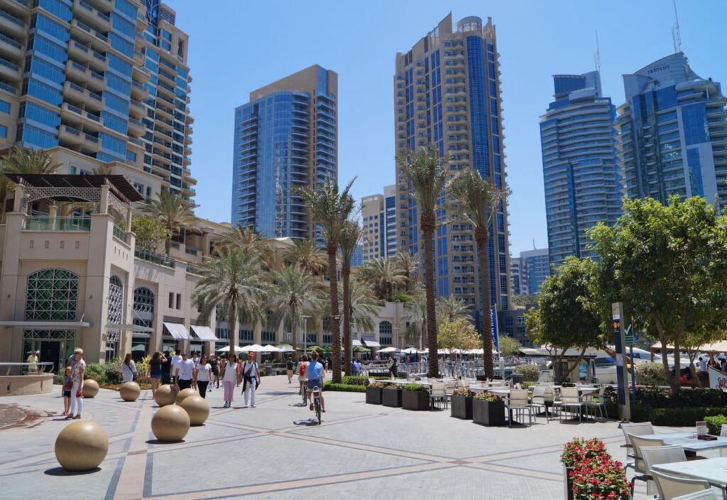 Thumbnail Picture of Marina Walk — Meeting Dubai With Sallet Al Sayad by Salled Al Sayad